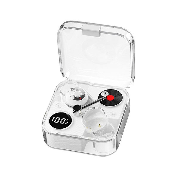 Bluetooth 5.3 langattomat nappikuulokkeet In-Ear Stereo -kuulokemikrofoni Puhelumelu Peruutus Alhainen viive Kuulokkeet Urheilukuulokkeet - Musta（Musta）