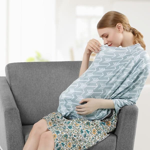 Amningstäcke Ammningsscarf - Babyskydd Bilstol Barnvagnsskydd