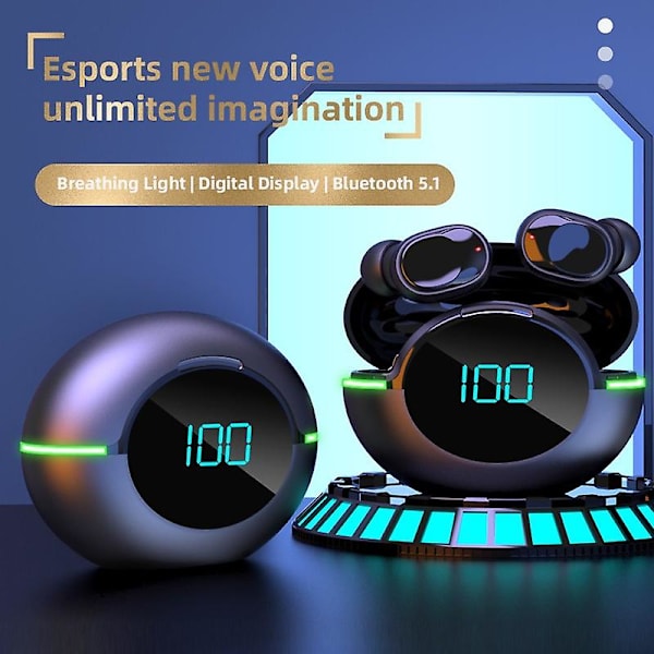 N35 Pro60 Y80 Tws Trådlösa Hörlurar Vattentäta Sport Headset Touch Control Öronproppar Brusreducerande Låg Lantency Bluetooth Hörlurar
