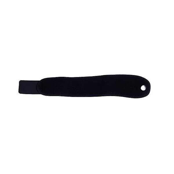 Udvidet sportshåndledsstøtte - 1 stk., 38x8cm, stof, sort