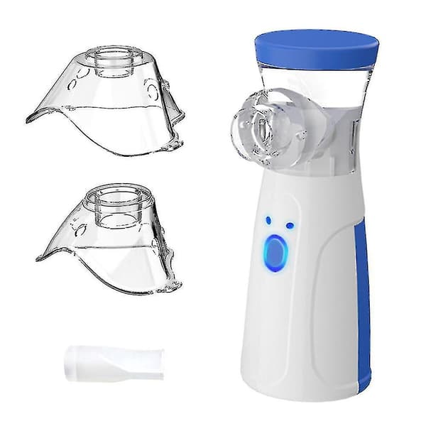 Inhalator Maskin Portabel Handhållen Automatisk Nebulisator Vaporizer Luftfuktare Atomizer