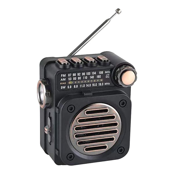 Udsalg Radio Mini Multi-Band Fm/Am/Sw Multifunktionel Bluetooth Plug-In Lille Højttaler
