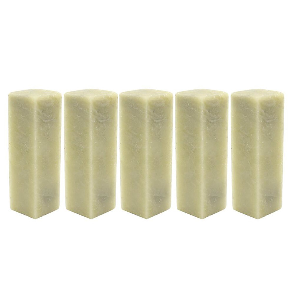 5 st 1,5x1,5x5cm Qingtian sten specifikationer övningssten material tätningssten storlek M（5X1,5X1,5cm，som visas）