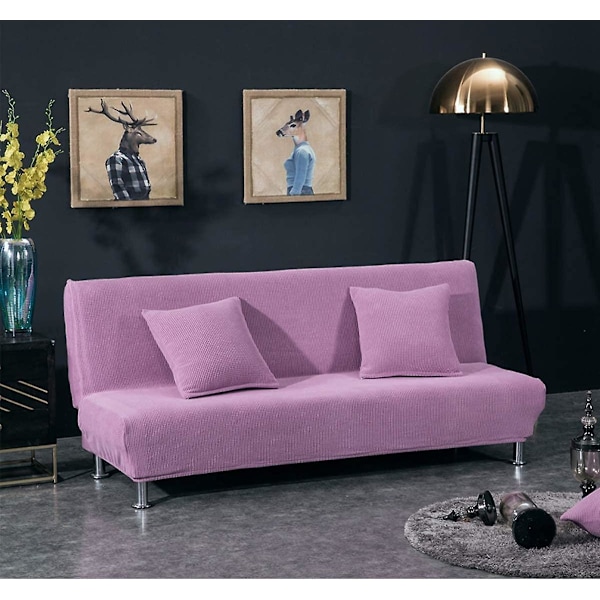 Sofaovertrekk uten armlener, stretch overtrekk for sovesofa