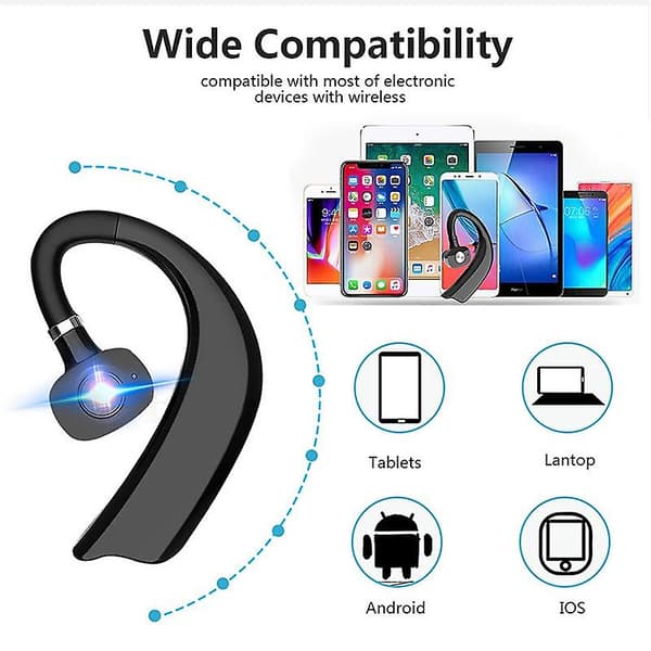 Bluetooth-headset Stereo Sound Headset Hängande Headset Monaural Headset Trådlöst Headset Sports Headset Headset För Ios Headset För Android Head