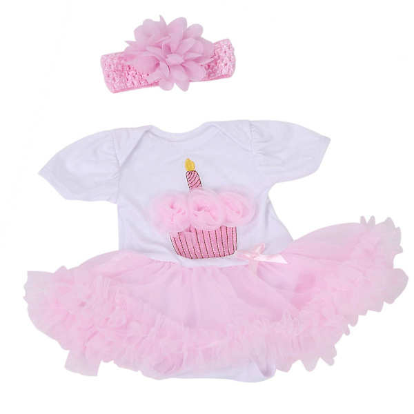 Baby Kids Simulation Doll Lovely Dress Clothes Accessories for 20-22inch Dolls