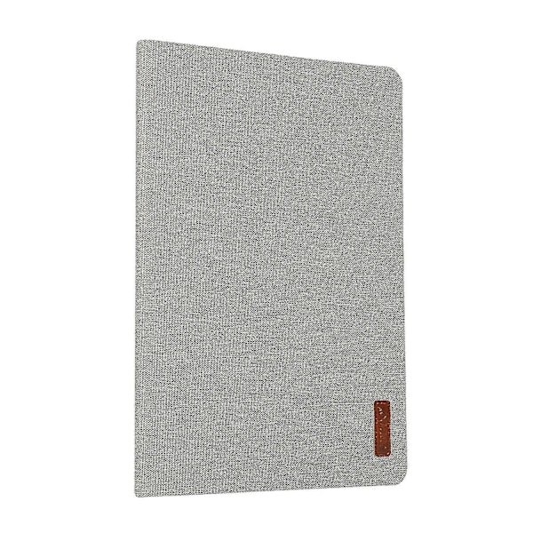 Smart Stand Læder Tablet Etui Skal til iPad 10.2 (2021)/(2020)/(2019)（Style D iPad 10.2 (2020)，Lysegrå, Lysegrå）