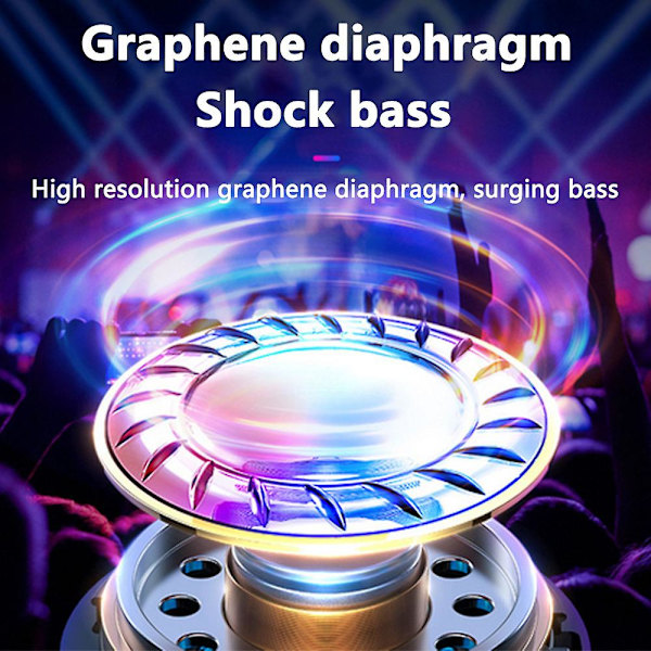Trådlösa hörlurar nackband Bluetooth-hörlurar HiFi Stereo-röd