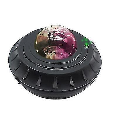 Led Galaxy Starry Projector Yövalo Tähtiprojektiolamppu Bluetooth Usbblack