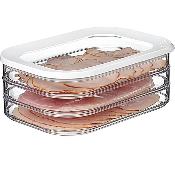 Crisper Box, 22,5*16*8,5cm Kjøleskap Oppbevaringsboks Matlagring
