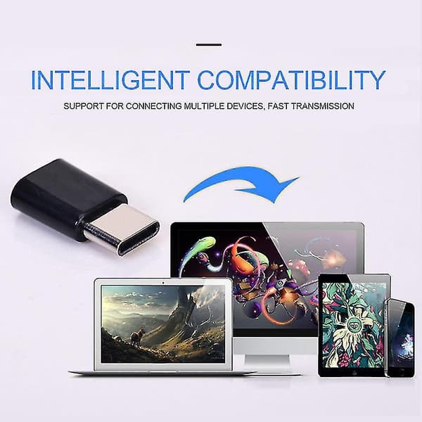 Typ C till Micro Adapter V8 Android OTG Typ-c Usb C Adapter Micro Typ C-kontakt för Huawei För Xiaomi Samsung Hot