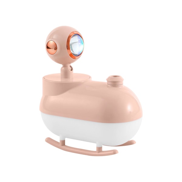 2In1 Solnedgangslampe Luftfukter Usb Lading Fogger Soverom Dekorasjon Solnedgang Prosjektorlampe Luftfukter(Rosa)