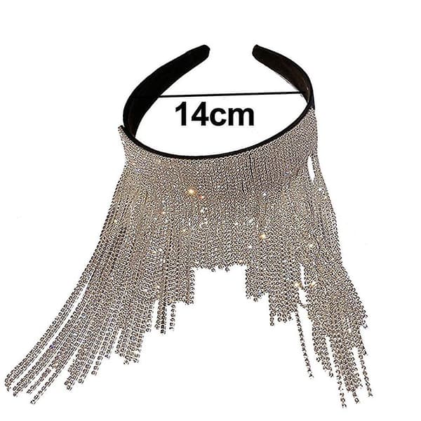 Diamanthårbånd for kvinner Rhinestone Fløyel Polstret Hårbånd Dusk Mote Hårbånd Krystall Hodeplagg