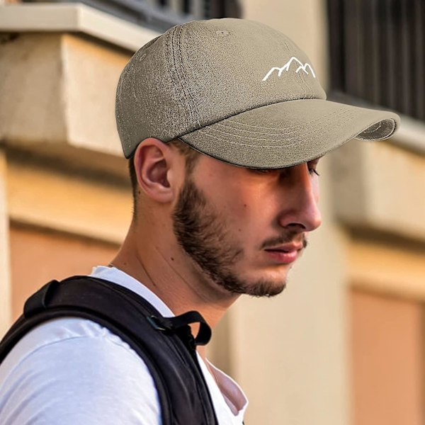 Dww-Herr Basebollkeps Bomull Solhatt Broderad Unisex Justerbar Kepsen för Lastbilschaufför Sport Fritid Utomhusaktiviteter