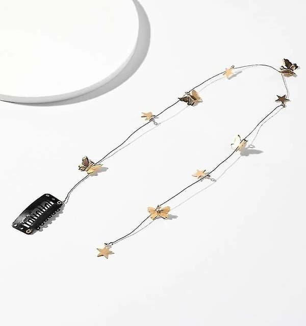 Numb Metal H Bing Kedja Tassel Piece