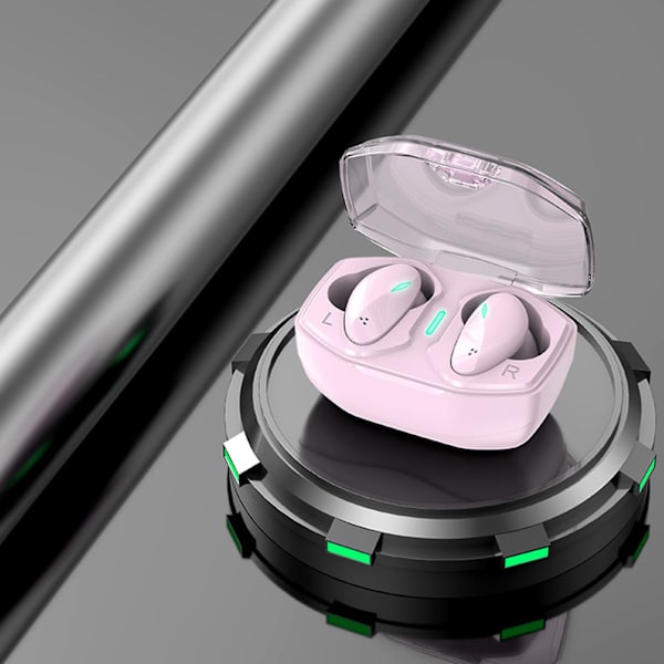 Bluetooth 5.2-ørepropper med RGB-lys trådløse ørepropper