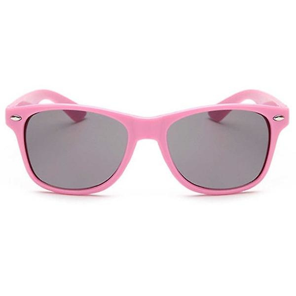 Små solglasögon för barn - Wayfarer solglasögon för barn - Rosa Rosa