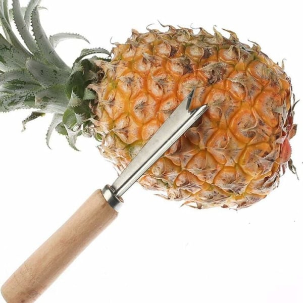V-formet ananas øjenmakeupfjerner kop lavet af RUSTFRI STÅL