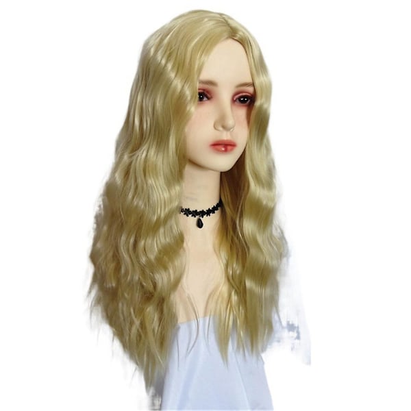 Hocus Pocus 2 Hekse Paryk Halloween Cosplay Fest Kostume Blonde Krøllede Parykker