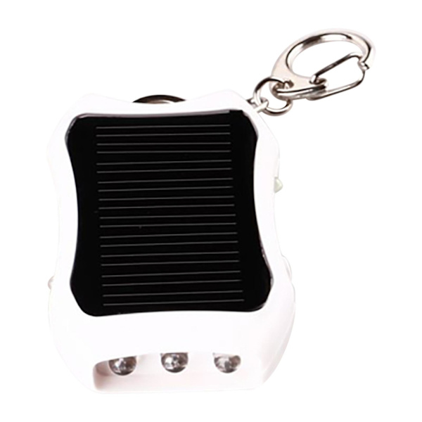 Taskulamppu LED-taskulamppu Aurinkoavainperä Mini Band（WH）