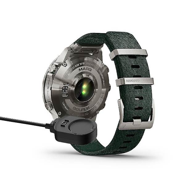 Hurtigladerholder Magnetisk USB-ladekabel Strømadapter for Garmin-marq 2