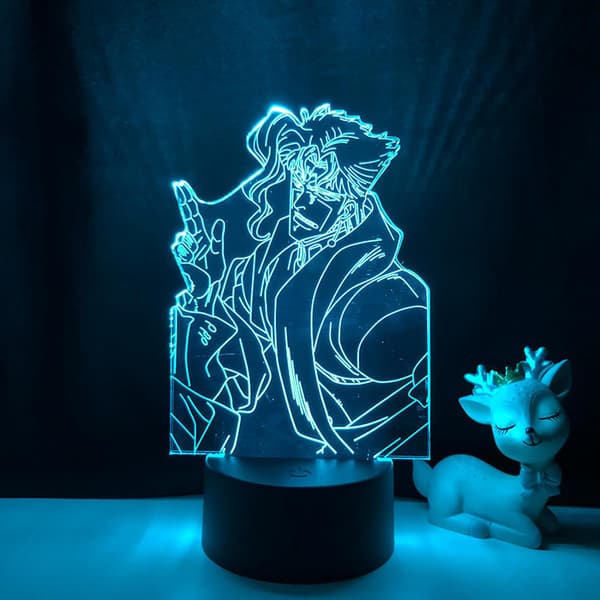 3D illusjonslampe Anime JoJo's Bizarre Adventure Ni