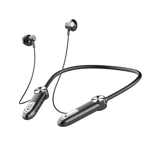 Langaton Bluetooth 5.3 magneettinen kaulapanta kuulokkeet mikrofonilla vedenpitävä urheilu korvan sisäiset kuulokkeet melunvaimennus Hifi stereo nappikuulokkeet tukevat Tf C