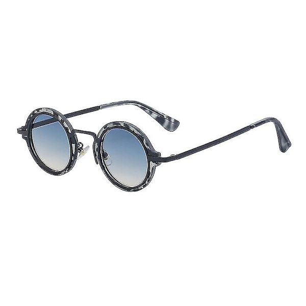 Uusi muoti goottilainen steampunk aurinkolasit miehille pyöreä punk retro silmälasit sävyt aurinkolasit naisille Lentes De Sol Hombre Uv400（7）
