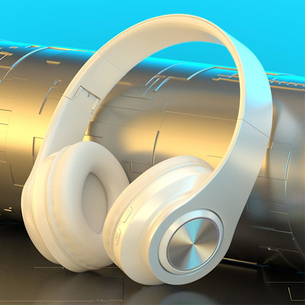 Hodetelefoner Trådløse Bluetooth Hodesett Subwoofer Bluetooth 5.1 Mobil Datamaskin Spill Musikk Sports Spill Hodetelefoner