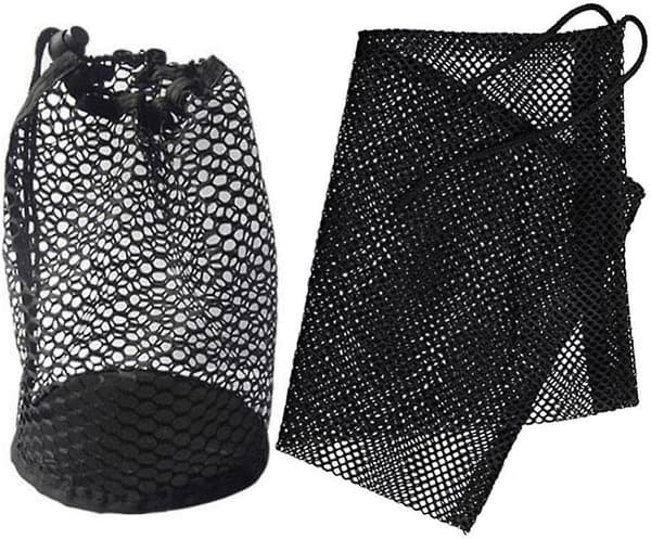 Golfboldtasker 2 stk. Nylon Nylon Snøre Net Opbevaringstaske 22*20cm