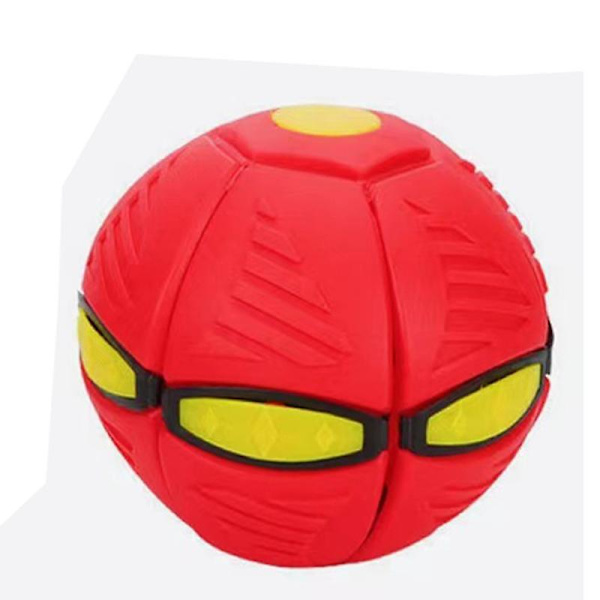 Transformerande studsboll - 1 styck, storlek: 16*16*16cm, TPR-material, röd