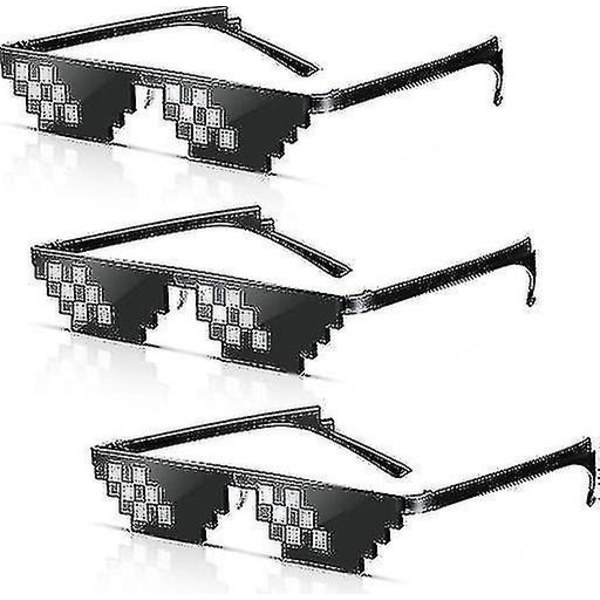 Pixel-lasit Thug Life Pixel-portaat 3 kpl
