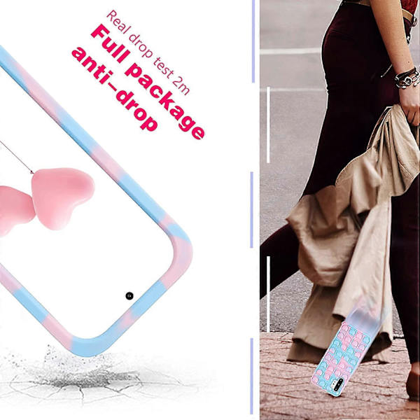 Trendig och rolig Samsung Galaxy A10E-fodral, silikon estetisk tecknad rolig söt cool fidget unik snygg designer rolig skyddande fodral för pojkar flickor