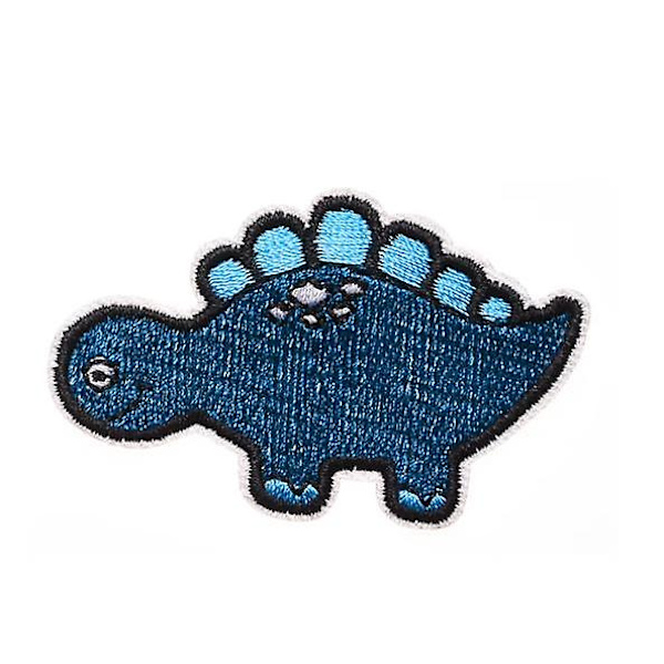 Dww-15 kpl:n erä, dinosaur-asu, kauniita silittämällä kiinnitettäviä ja ommeltavia kirjailtuja merkkejä takkiin, hattuun, reppuun, farkkuihin