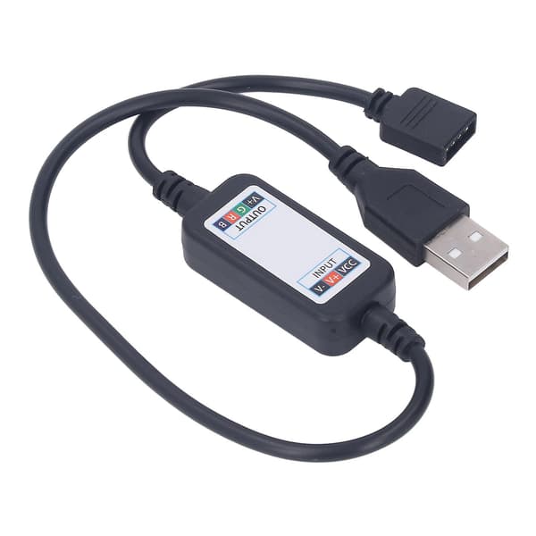 2024USB RGB LED-strimmel lysdæmper RGB LED-strimmel lys Smart Phone trådløs controller 4.5V til 26V