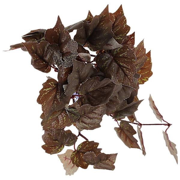 Reptilplanter for terrarium amfibiehabitatdekor kunstige hengende planter med sugekopp（14X5X30cm，som vist）