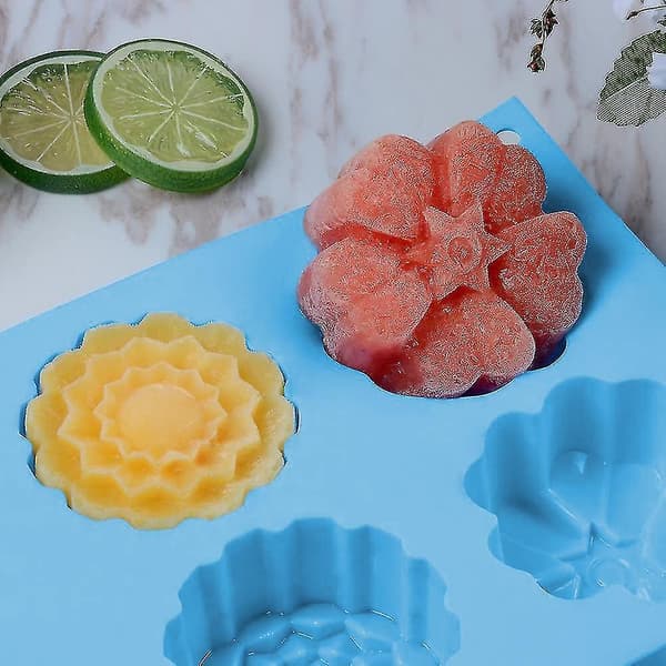 Silikone Bageform Kompatibel Med Kage Chokolade Gelé Budding Dessertforme