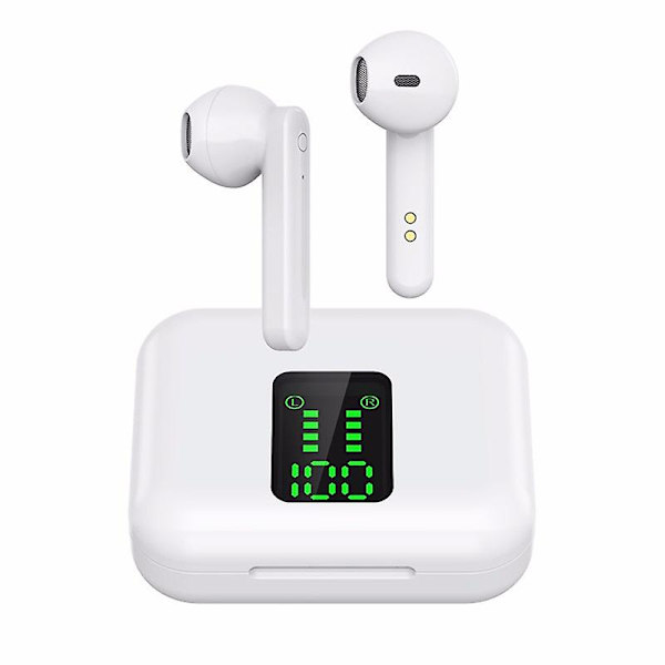 [bluetooth5.0 8d Stereo Sound] Tws Bluetooth-hörlurar Trådlösa Bluetooth-hörlurar Vattentäta Sporthörlurar Brusreducerande Hörlurar Med Led-skärm