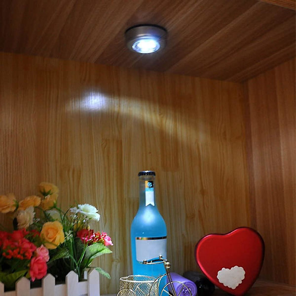 Touch Light Led Batterilampor - 4 st Trådlösa Touch Light