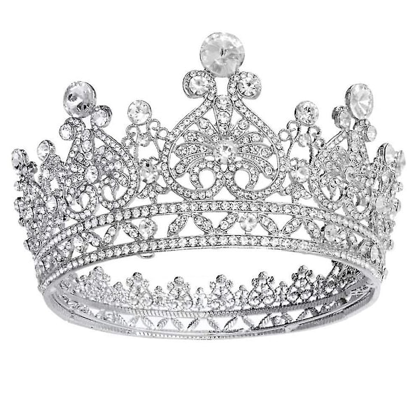 Kronor för kvinnor Brud Prinsesskronor Tiaror och kronor för kvinnor Eleganta kronor Hårband
