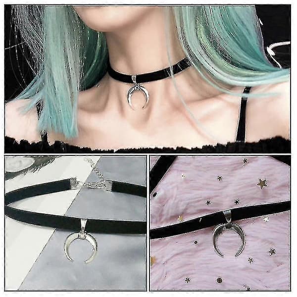 1st Stilfull -s Halsband Hänge Lint Choker Kort Halsband ()