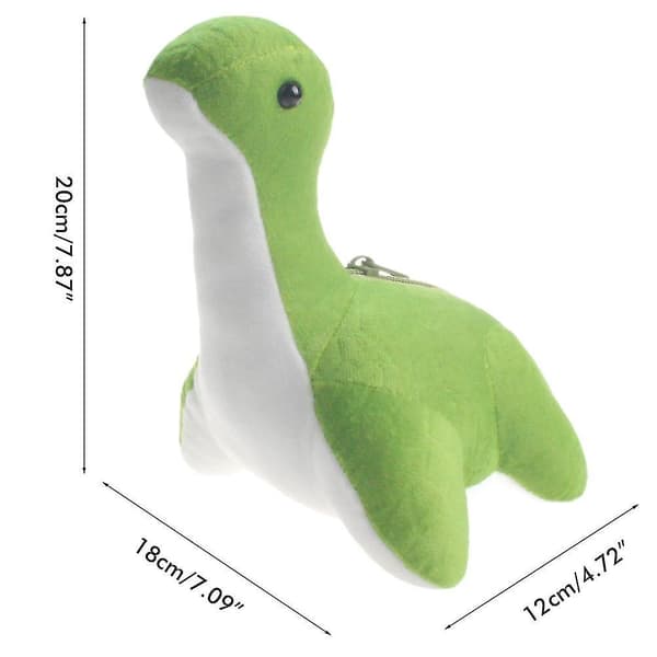 Vattenmonster Plyschleksaker Söta Dockor Barnpresenter (Grön)