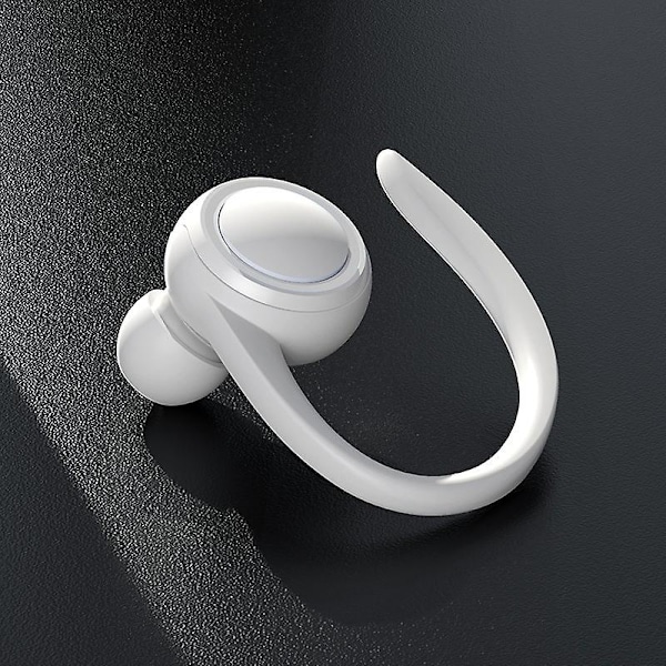 Business Ear Hook Hörlurar Bluetooth 5.2 Trådlöst Headset Hifi Ljud Hd Brusreducerande Hörlurar Vit