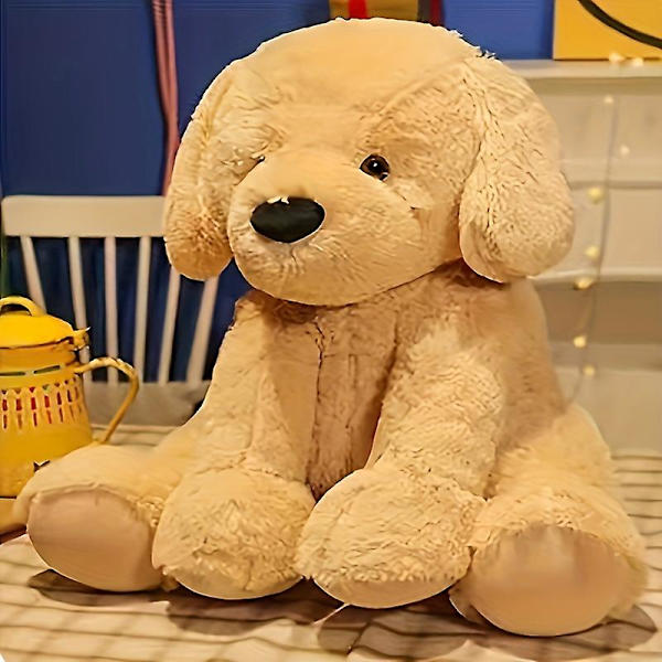 Sam Dog Stor Plysjleket Golden Retriever Gigant Bamse Dukke Sovedukke