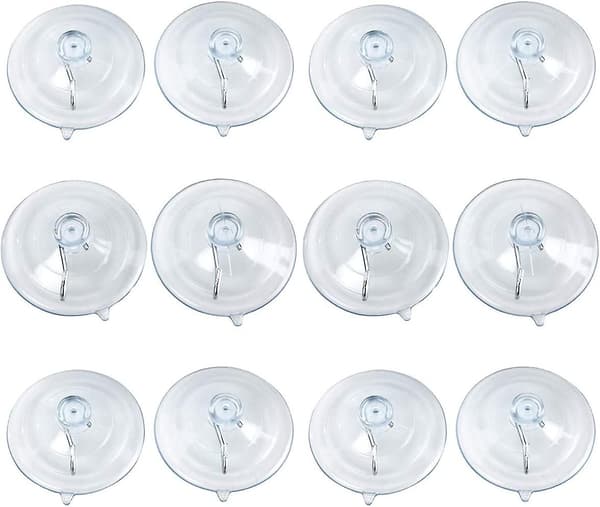 Sug Kopper Til Glas 2,5 Tommer Sug Kopper Vindues Sug Kopper Med Kroge