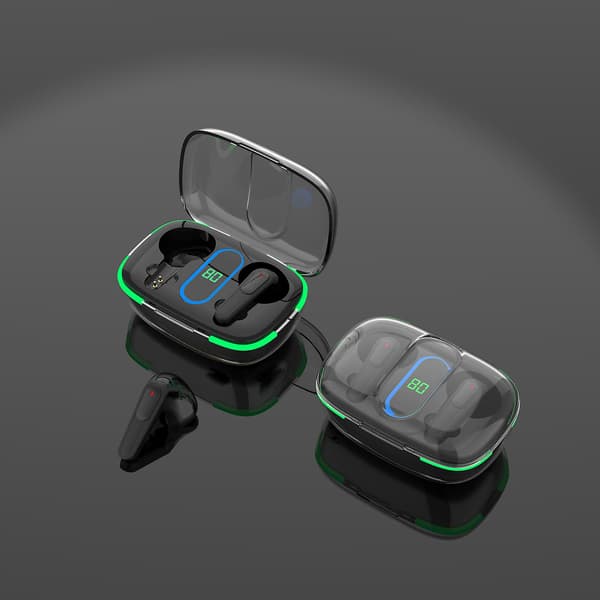 Bluetooth-ørepropper Trådløse ørepropper Bluetooth 5.3 Digital Display Støyreduksjon Bluetooth-headset K305