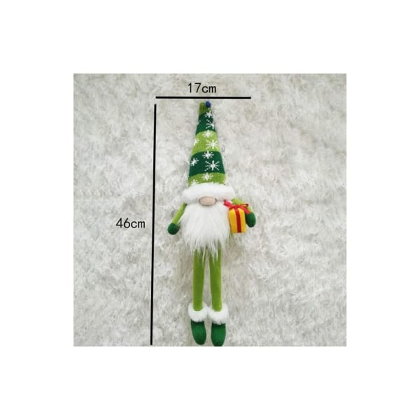 Dværgdværg Valentinsdag Dekoration Plyslegetøj Tomat Lange hængende ben Fyldte dukkegaver til børn Kvinder 46cm