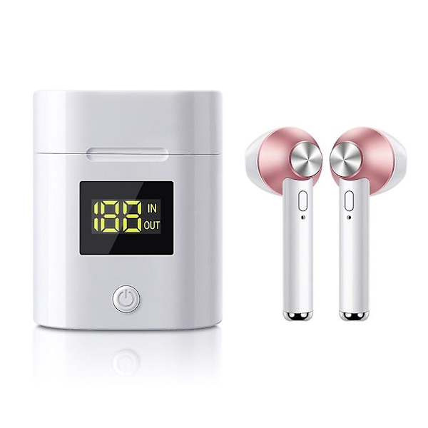 Tws Langaton Bluetooth-kuuloke Ipx5 Vedenpitävä Urheilujuoksunappikuulokkeet Melunvaimennus Stereo-kuulokkeet Handsfree-puhelu Korvakuulokkeet Mikrofonilla Ja Ledillä