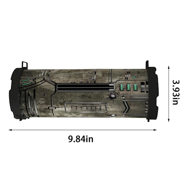 Högtalare Bluetooth Bärbar Bluetooth Högtalare, 5.0 Trådlös Bluetooth Mekanisk Högtalare Subwoofer, Hem Bärbar Utomhusljud Med Ryggsäcksrem
