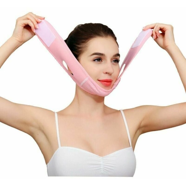 Slankende maske - genanvendelig for at eliminere dobbelthage